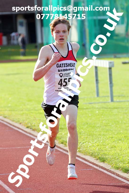 3000 metres, NECAA Open Meeting, Morpeth, Sunday, September 27th. David T. Hewitson/Sports for All Pics